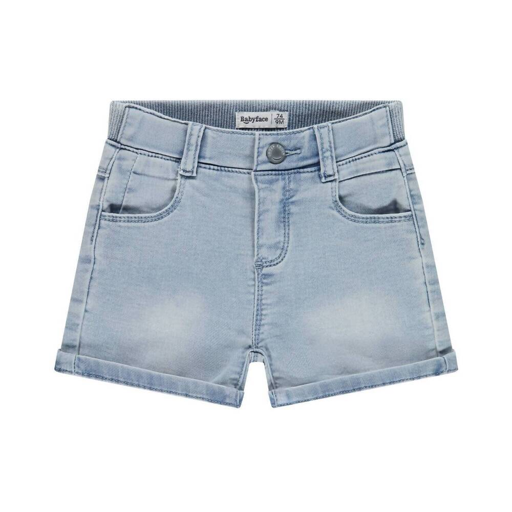 NEW BABYFACE boy's jogg short in light blue denim